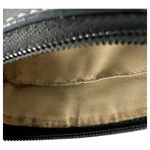 Coach Black Leather Pleated Wristlet Wallet Pouch Photo 3