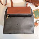 El Caballo Spanish Leather Black and Brown Crossbody Purse NWT From Spain Photo 1