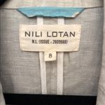 Nili Lotan Vintage Blazer Linen Tan Beige Sz 8 Photo 11
