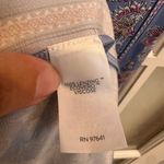 J.Jill  Border Print Maxi Dress Floral Blue Cottage Boho Paisley Size XL NWT Photo 13