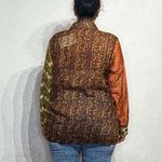 Savannah Morrow  Multicolor Silk Cliff Blouse Sz M NWT Photo 10