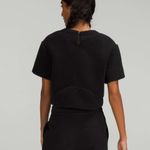 Lululemon  Textured Fleece Embroidered Logo T-Shirt Photo 1