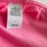 Wild Fable Pink Triangle Bikini Top Photo 4