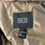 Nils Brown Belted Jacket with Faux Fur Hood Women's Size 6 Photo 5