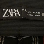 ZARA Checkered Leggings Size 26 Photo 7