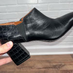 Vionic  Linda Heeled Shortie with Arch Support Croc Leather Side Zip Booties Photo 0