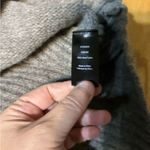 Jason Wu  Contrast Stitch 100% Wool Ribbed Grey Turtleneck Sweater Size Large Photo 3