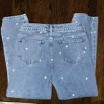 PacSun Blue Straight Leg Jeans with Playful Pattern Photo 3