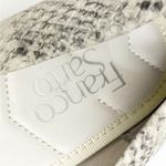 Franco Sarto Gray Embossed Snakeskin Slip On Loafer Sneaker, Size 7.5 Photo 9