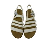 Crocs  Size 5 Sandals White Strappy Comfort Vacation Summer‎ Beach Pool Everyday Photo 1