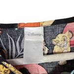 Disney  The Lion King Women’s Sz M Scrub Top Black Hakuna Matata Simba Pumba Photo 4