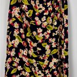 Dana Buchman  Floral Silk Skirt Women’s Sz‎ 14 Pencil Midi A Line Zip Lined Photo 1