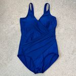 MiracleSuit  Oceanus One Piece Swimsuit Blue 18 Photo 2