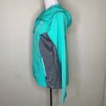 Avalanche  Bright Green Gray Zip Front Jacket Sz Medium Photo 2