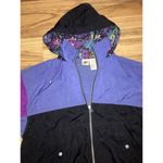 Nike Jacket Vintage Nylon Windbreaker Women's Gym Full Zip Retro Size Large Photo 1
