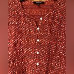 Madewell  Challis Button-Front Smocked Bodice Mini Dress in Tiny Daisy Size‎ XXS Photo 7