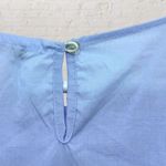 Boohoo  Lilac Embroidered Ruffle Tiered Babydoll Mini Dress Sz 12 Photo 4