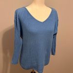 Faded Glory 90s  Carolina Blue Comfy Sweater Size L Photo 2