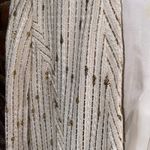 Suzelle Vintage Gold Beige Metallic Knit One Photo 4