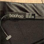 🆕 Boohoo Womens XL 1X 14 Black Faux Leather Leggings Skinny Shiny Moto Pant NEW Photo 1