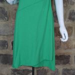 Hanna Andersson Dress Woman's Size XS Kelly Green Sleeveless A Photo 3
