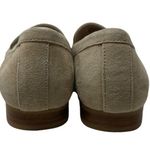 Joie  Suede New Leather Braided Trim Loafers Flats Minimalist Comfort Tan Size 7 Photo 5