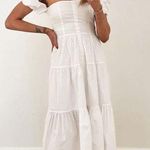 STAUD Elio Dress in White 4 Photo 3