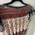 Faherty Boho Western  Bemini Smocked Dress EUC Size S Photo 9