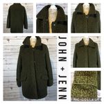 John + Jenn Vintage / Mid-Century Style coat green textured size medium Photo 1