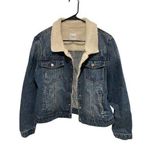 Kensie  jean jacket Sherpa collar size XL Photo 0