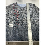 Coldwater Creek Womans Short Sleeve Pullover T Shirt 3x Blue White With Stars Photo 6