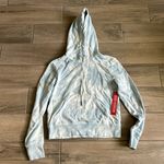 Good American  blue tie dye hoodie Photo 0