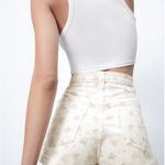 ZARA Printed Mom Fit Roller Shorts NWT Photo 3