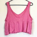 Abound NWT  by Nordstrom Pink Sleeveless V-Neck Babydoll Tank Top - Large Photo 5