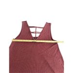 American Eagle soft and sexy ribbed tank top size small maroon tank top Photo 4