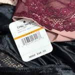 Free People ๐ NWT Leah Soft Lace Bralette in Beautiful Berry Combo Photo 3