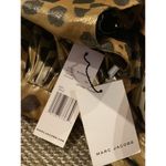 Marc Jacobs Runway Gold Black Silk Metallic Animal Print Pleated midi Dress 0 Photo 4