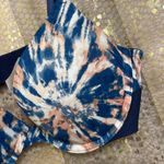 PINK - Victoria's Secret  blue tie dye wear everywhere push up bra, size 34B Photo 2