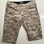 Democracy  AB Technology Jeans‎ Womens 14 Green Camo Pants Ankle Stretch Photo 0