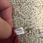 Coach signature canvas corner zip wristlet red, brown, khaki NWOT Photo 5