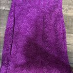 Morgan & Co. Fuchsia Lace Maxi Dress Purple Size undefined Photo 6