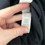 Aerie Ribbed Sleeveless Side Cinch Maxi Dress Black XL Photo 5