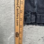 Madewell Low Slung Baggy Cargo Jeans Women 31 Washed Black Denim Hemp Blend Photo 11