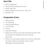 Levi's Levi’s Ribcage Shorts Photo 3