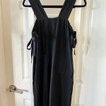 Helmut Lang 299  Women's Side Tie Tank Jumpsuit Size XS Color Black Photo 10