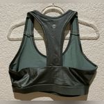 Bandier NWT  All Access Front Row Sports Bra Olive Shine Size 1X Photo 2