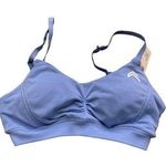 Oner Active  Womens' Size Small Effortless Micro Bralette Blue Adjustable NWT Photo 0