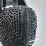 Bella Luna Rhinestone Platform Pumps Womens 7.5 Black Stiletto Heels Shoes Party Photo 10