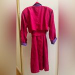 British Mist vintage trench coat size 7/8 Pink Photo 1