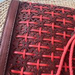 Lucky Brand Perforated Leather Clutch Bag Photo 8